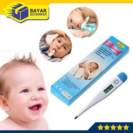 Termometer Thermometer Digital PUTIH Bayi Anak Dewasa