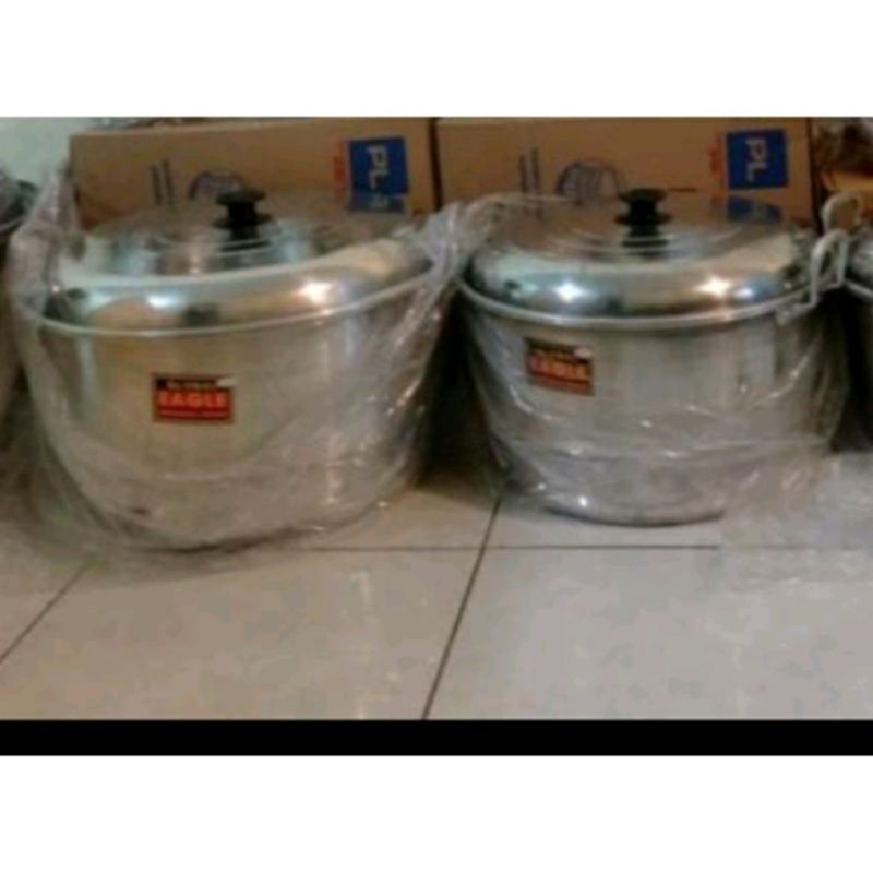 Panci langseng nasi DANGDaNG kukusan steamer ukuran 30 dan 33 global eagle