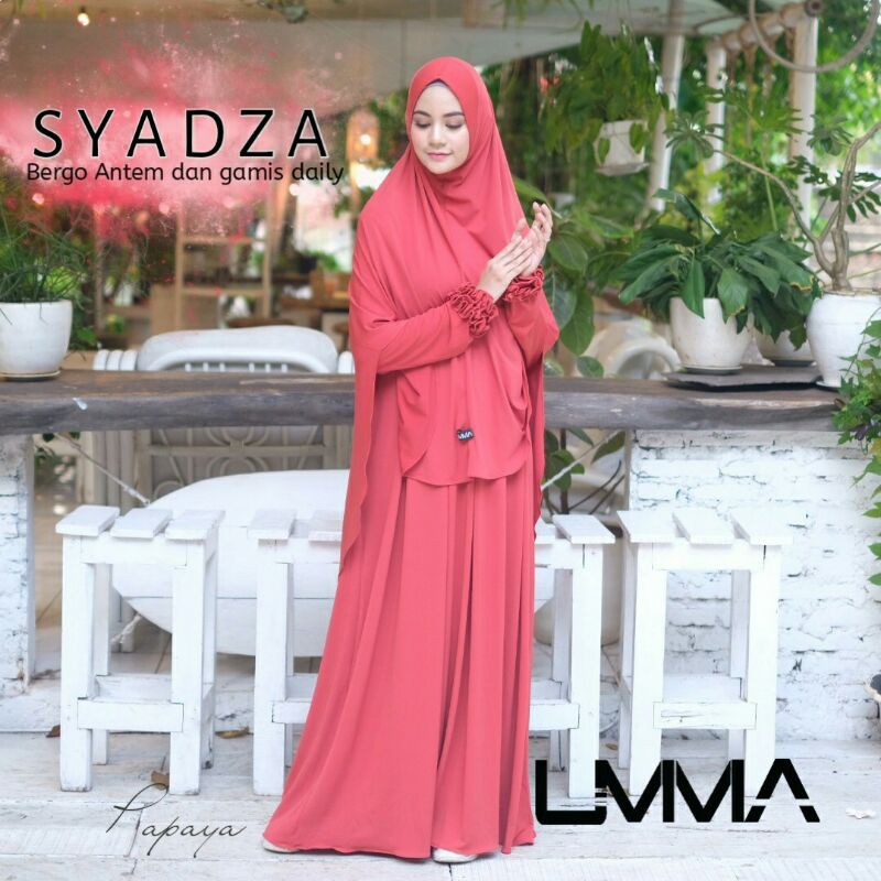 GAMIS SYADZA (GAMIS SYARI) BY UMMA SYARI-silver