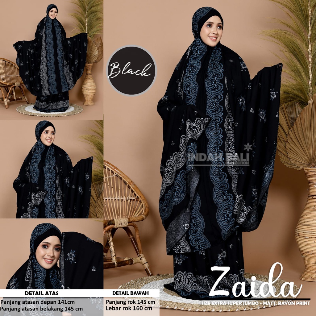 MUKENA SUPER JUMBO 3XL MUKENA BALI  ZAIDA