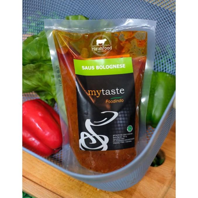 

[[COD]] MyTaste Bolognese / Bolognaise Sauce (Qty. 500 gr) BOOM SALE Kode 375