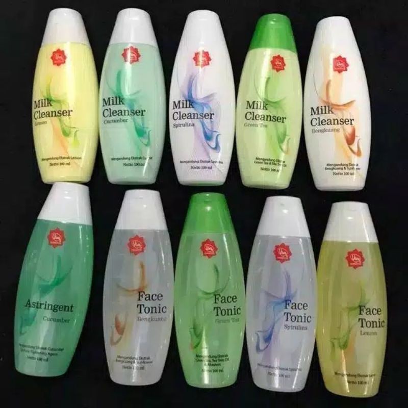 VIVA FACE TONIC AND MILK CLEANSER