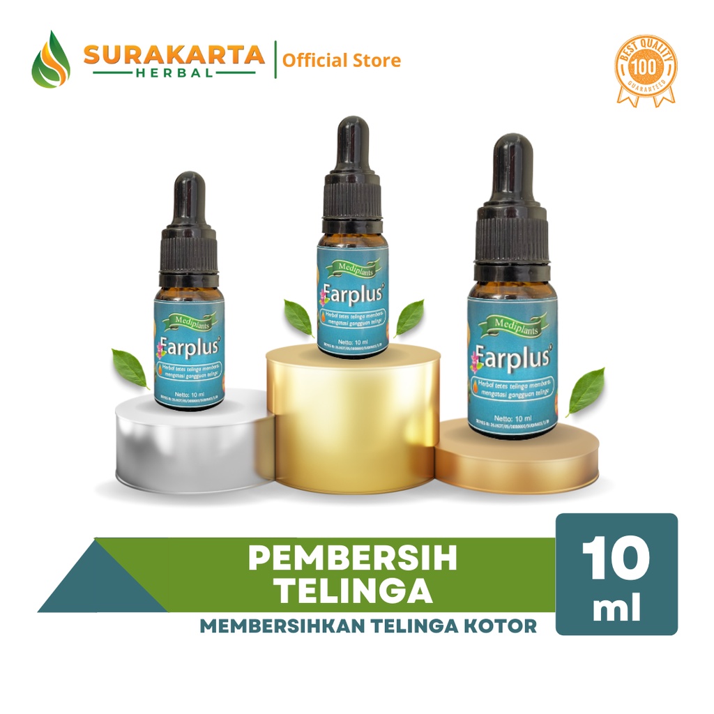 TETES Earplus Obat Herbal Pembersih Kotoran Telinga yang Menumpuk