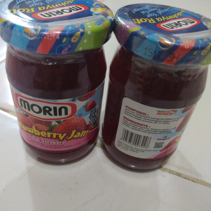

selai strawberry morin 170gr morin strawberry jam