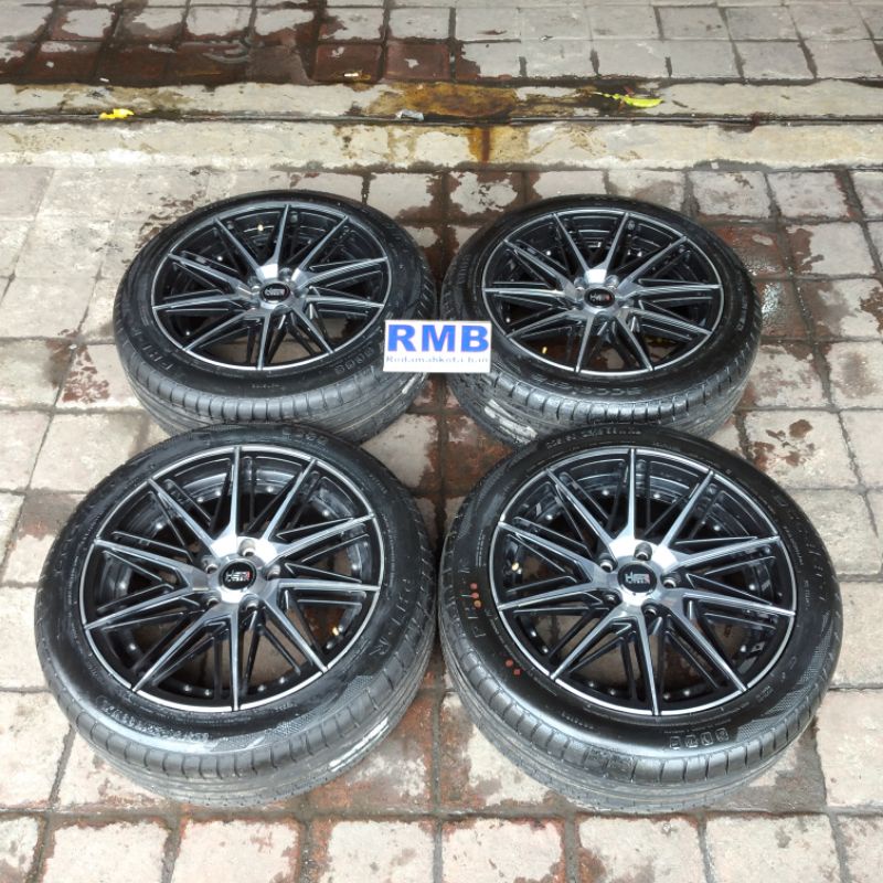 PAKETAN VELG DAN BAN SEKEN RACING HSR BALIGE RING 18 + BAN 225 50 R18