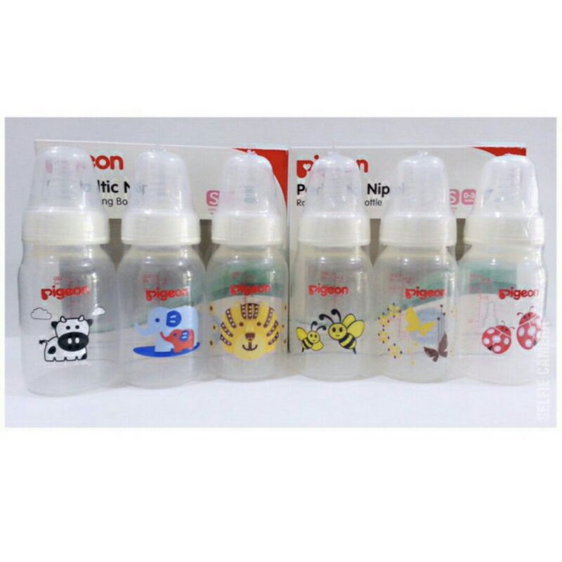 Pigeon Botol Susu PP PR 120ml Animal (Buy 1 Get 1) / Botol susu Bayi