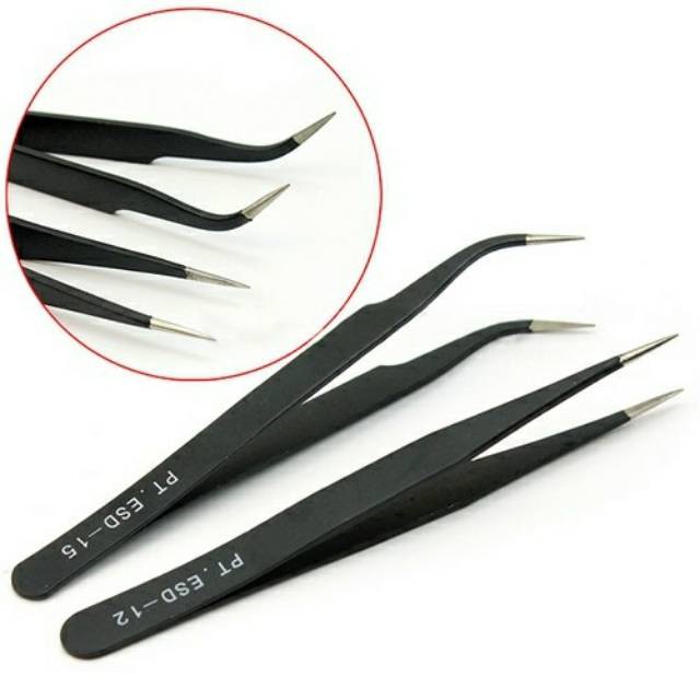 PINSET TANAM BULU MATA EYELASH EXTENSION KOREA PINSET BULU MATA [NAGARAKU.IN]