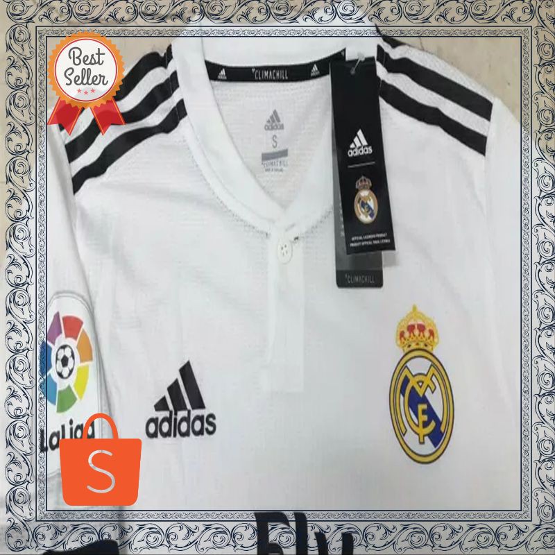 Termurah JERSEY BOLA REAL MADRID HOME CLIMACHILL ADIZERO 2018-2019 GRADE ORI Kekinian