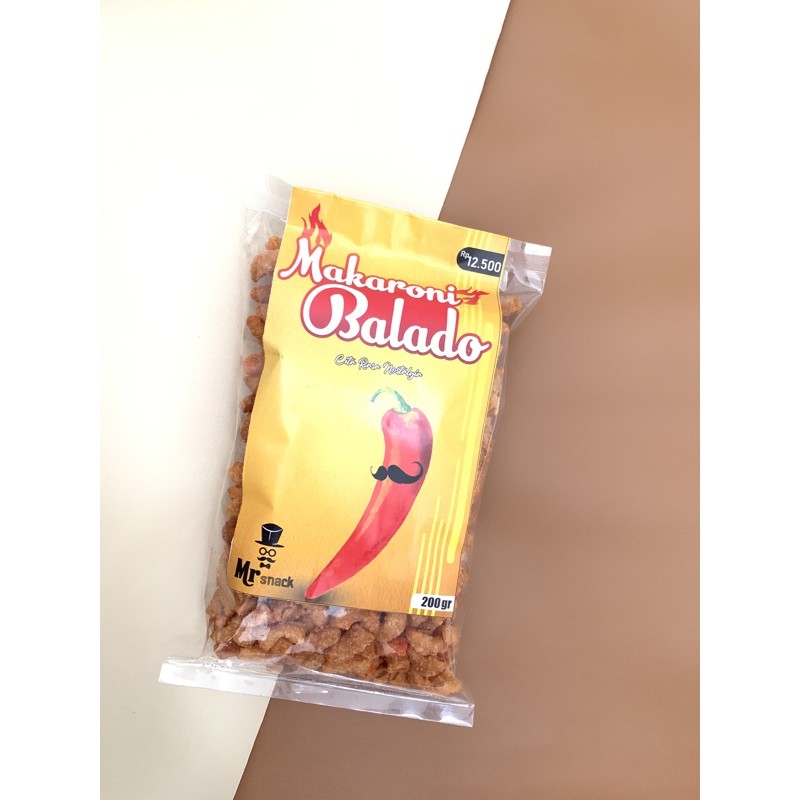 

SNACK Makaroni Pedas