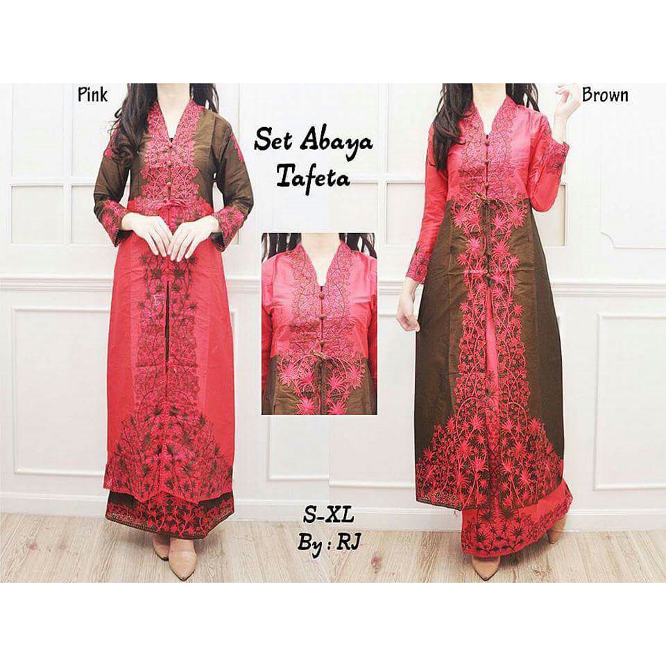 Stelan kebaya abaya modern