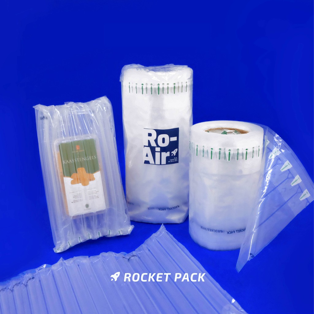 

RO-AIR / alternatif bubble wrap/ protective packaging premium (harga per roll 50 meter)