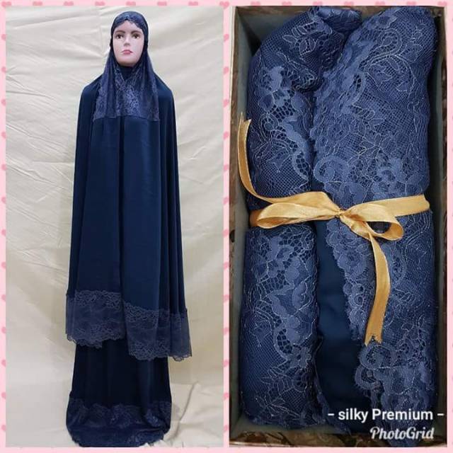 MUKENA SILKY SUTRA PREMIUM RENDA