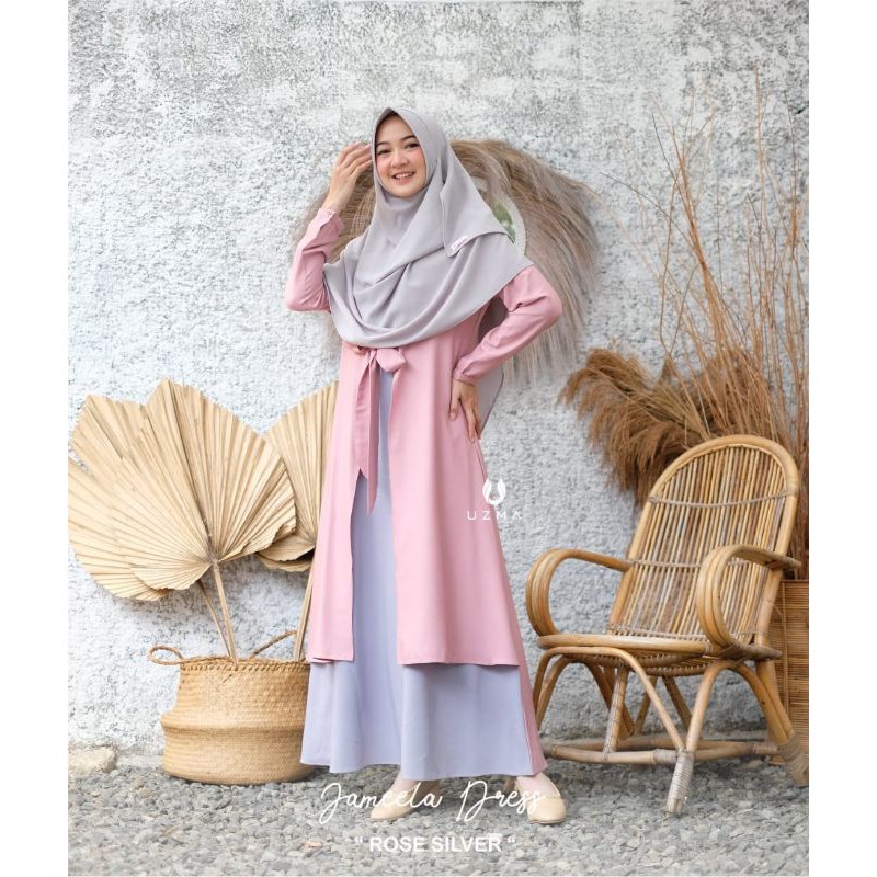 Gamis Jameela Dress - Uzma Hijab Original