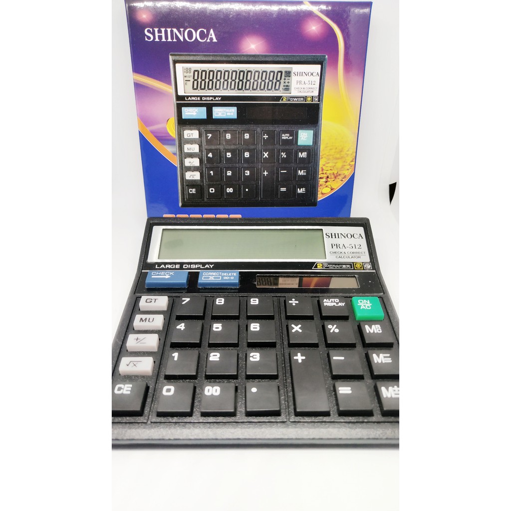 

KALKULATOR SHINOCA PRA-512