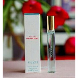 Amazing Paradise Eau de Parfum Purse Spray Oriflame Asli