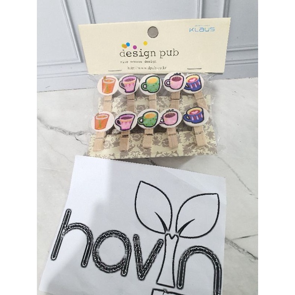 JEPITAN KAYU FOTO/WOODEN CLIP/PHOTO KLIP-Gelas