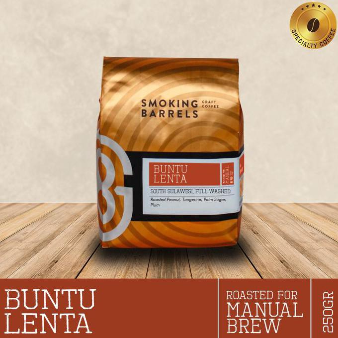 

Buntu Lenta Enrekang Full Washed 250gr (Biji Kopi Arabika)