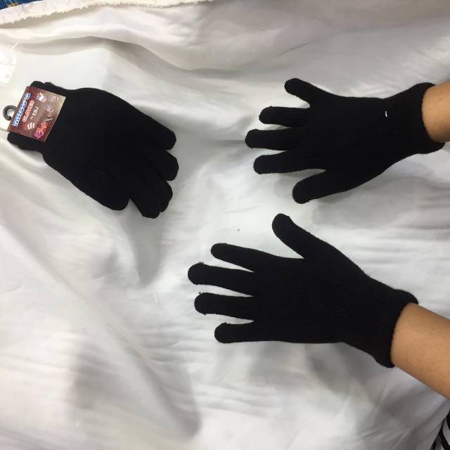 Sarung tangan hitam haji dan umroh dan kegiatan lainnya