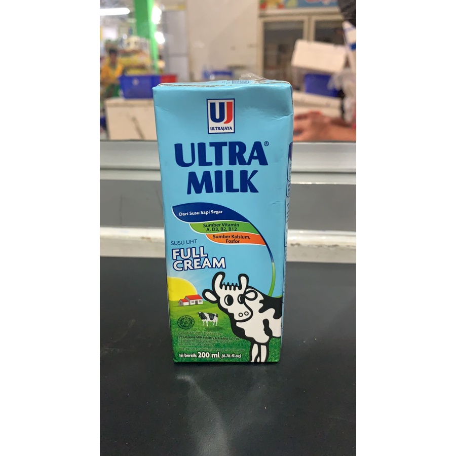 

Ultra Milk Minuman Susu UHT ALL VARIAN 200 Ml