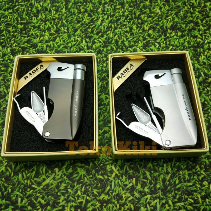 Korek Api - BAOFA Pipe Lighter With Pipe Tools [ BF-823-1]