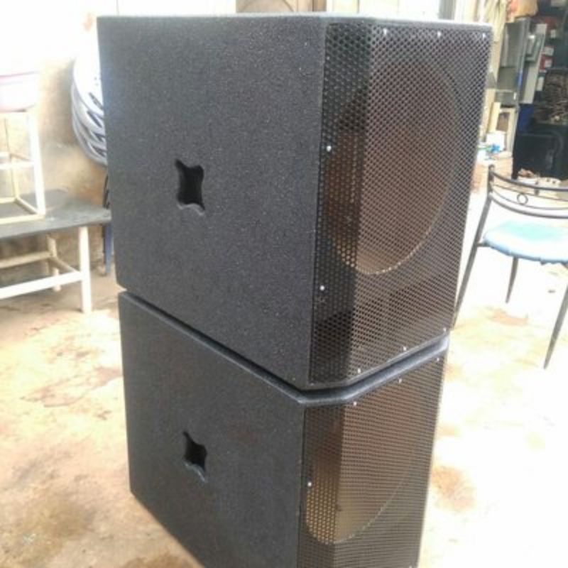Box speaker Subwoofer 12inch MINISCOOP Box Custom Tekstur Resin anti air