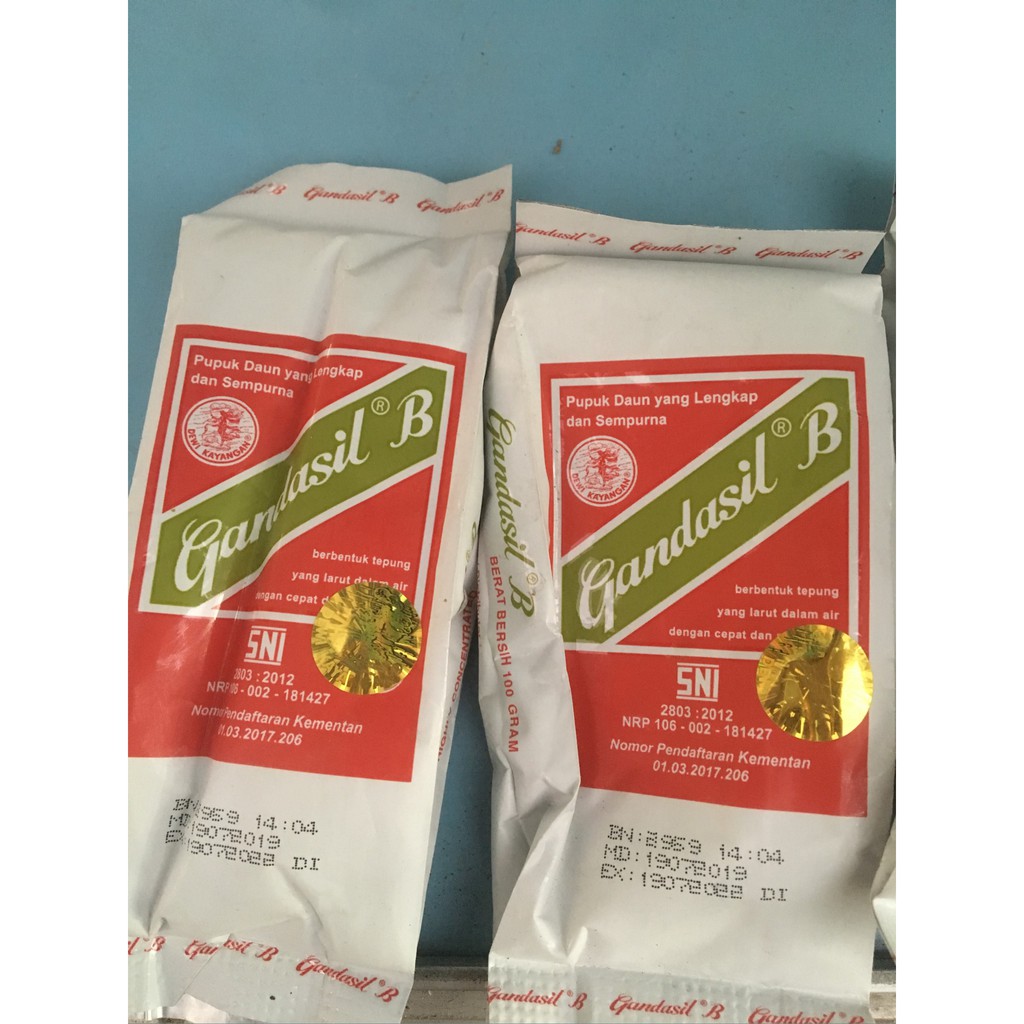 Jual Pupuk Gandasil B - 100 Gr Untuk Perangsang Bunga Dan Buah Pada ...