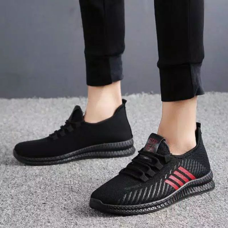 Medan Termurah KD009 Sepatu import Sneaker korean pria import sepatu pria import