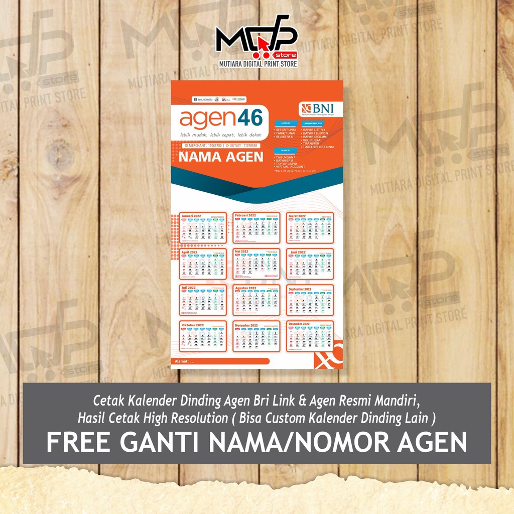 

KALENDER DIDING AGEN BNI KALENDER GANTUNG MURAH MDPRINTSTORE