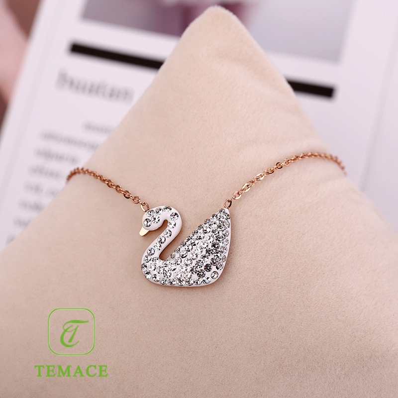 Kalung Titanium premium Lapis Emas 18K Model angka romawi rantai classic