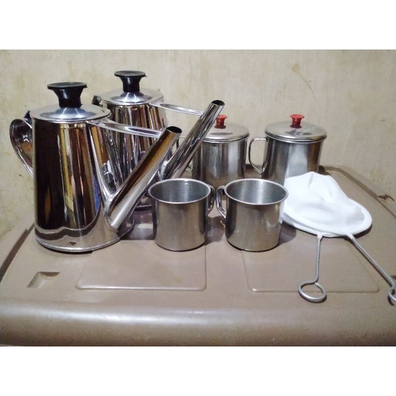 2set Paket Teko Mini Moncong / THAI TEA / DUM-DUM