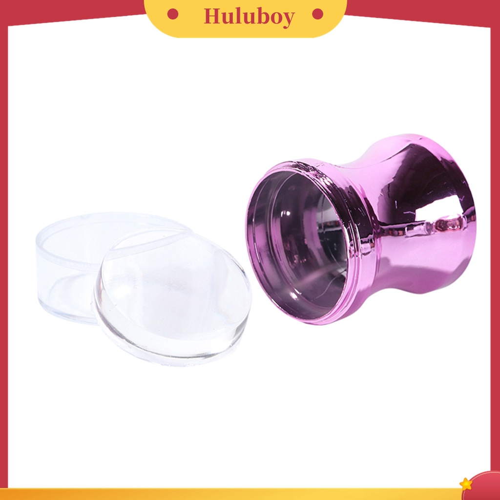 Huluboy Huluboy♡ 1 Set Stempel Nail Art Bahan ABS Kualitas Tinggi