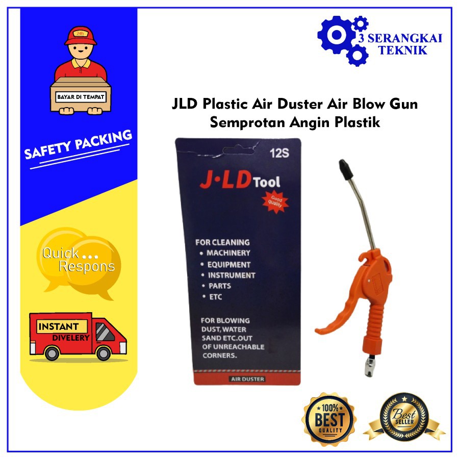 JLD Plastic Air Duster Air Blow Gun Semprotan Angin Plastik