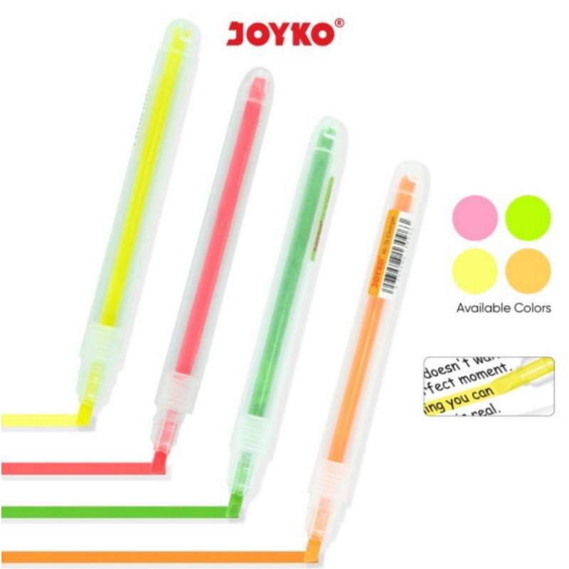 

HIGHLIGHTER JOYKO MODEL MURAH SATUAN