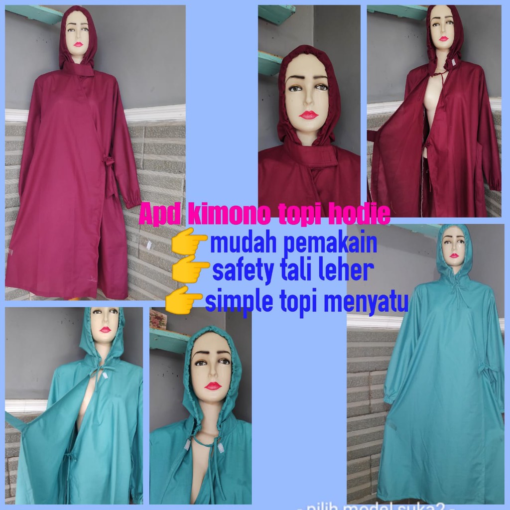 apd kimono hodie katun waterproof