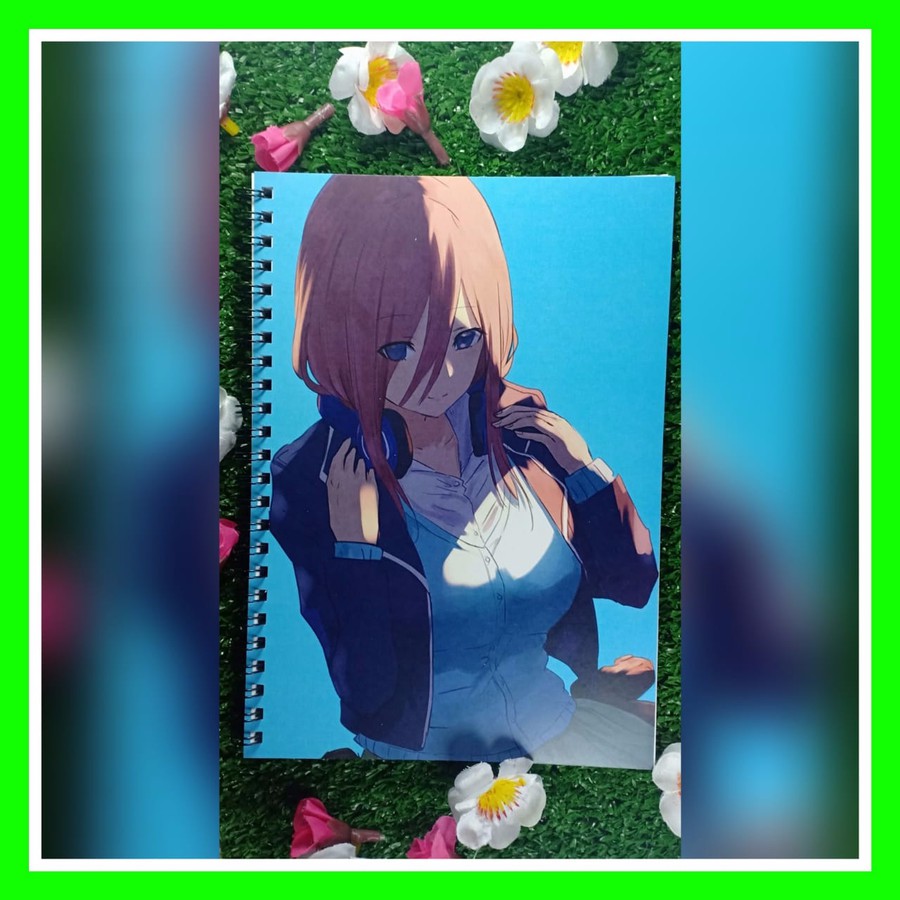 

Sketch Book Anime Custom Nakano Miku Go Toubun No Hanayome