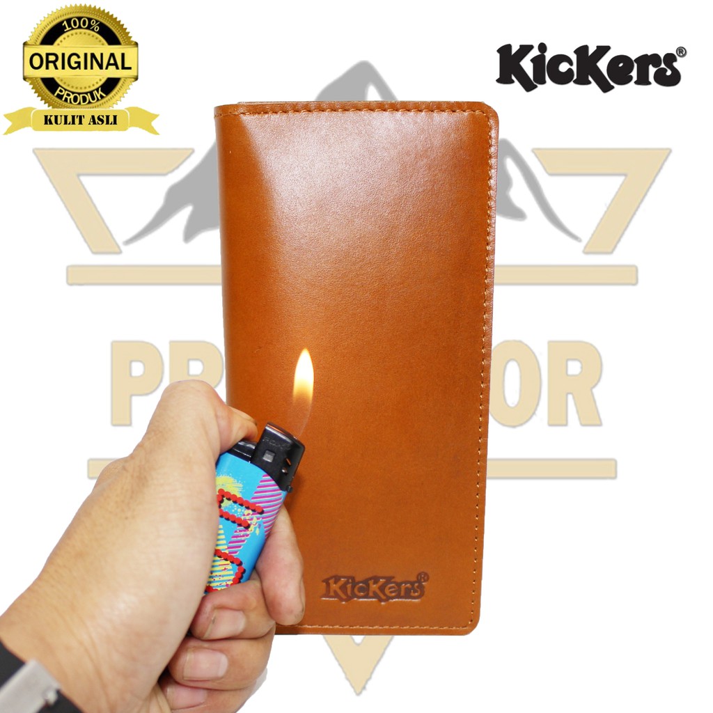 dompet kulit pria terbaik kickers original 100% kulit sapi