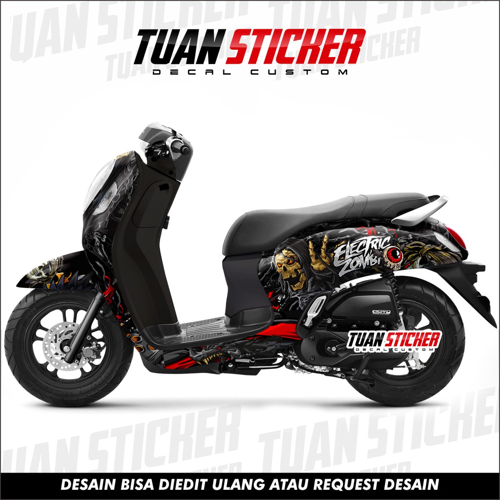 Sticker Striping Decal Scoopy 2021, sticker scoopy 2021, striping scoopy 2021 stiker scoopy 2021 zom