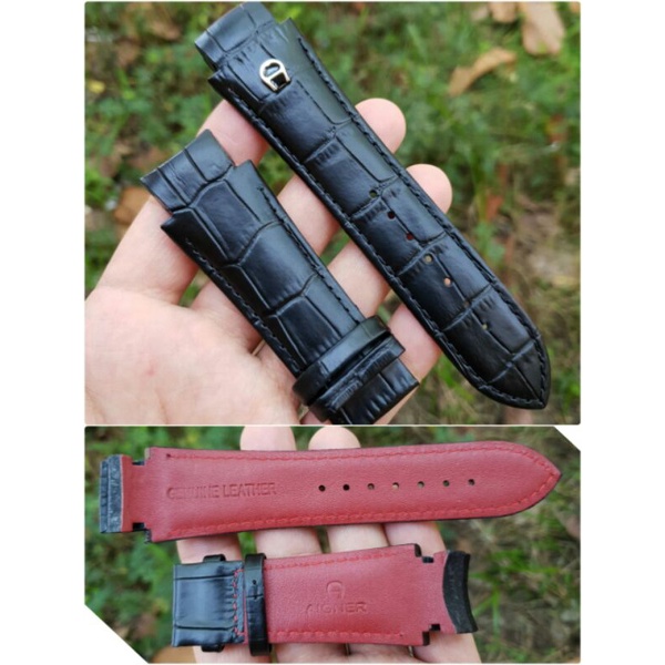 AIGNER  PALEMO TALI KULIT JAM TANGAN PRIA