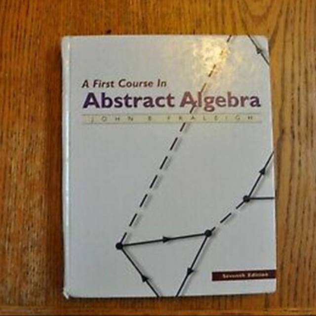 ABSTRACT ALGEBRA