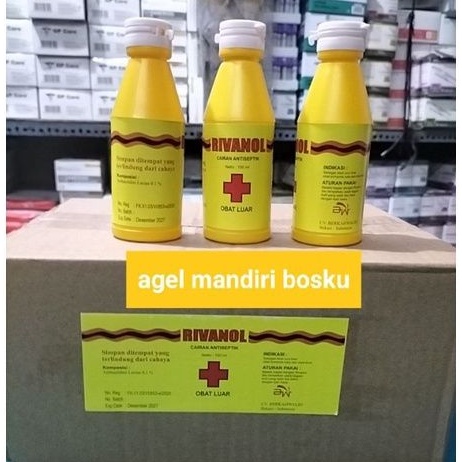 Rivanol 100 ml/Pembersih Luka Rivanol 100ml