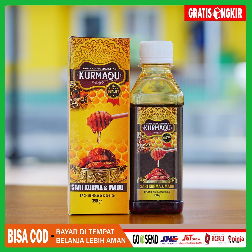 

KurmaQu - Sari Kurma & Madu Asli Original - BPOM & HALAL MUI