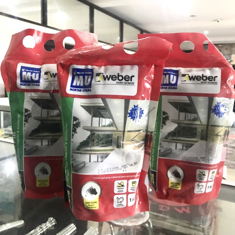 MU MORTAR UTAMA / SEMEN PENGISI NAT KERAMIK 408