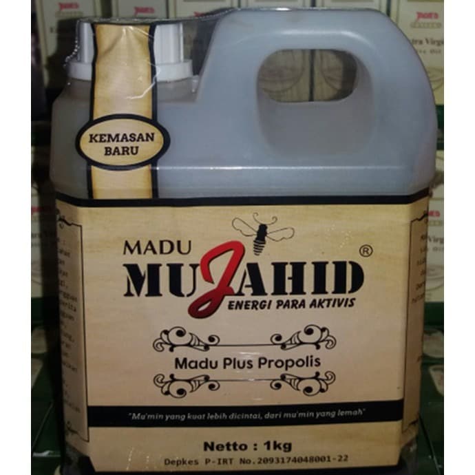 

Madu Mujahid Hutan Plus Propolis 1kg