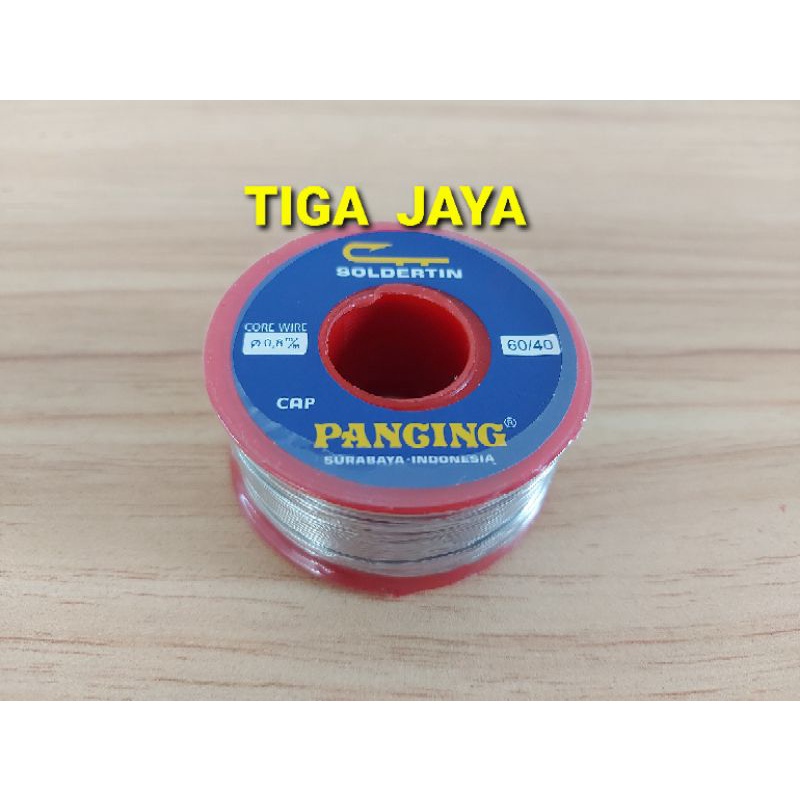 Timah Solder Patri Cap Pancing Rol Besar 60/40 0.8mm 250 gr Murah