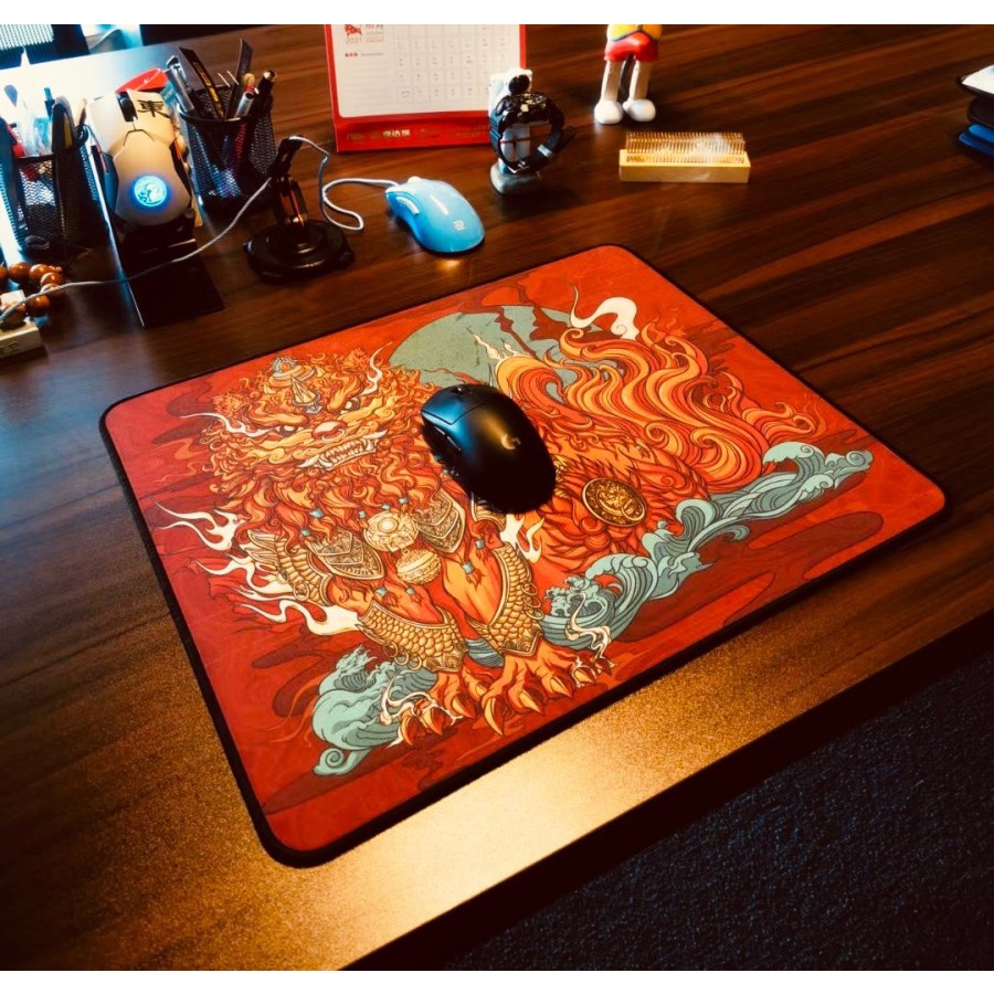 Mousepad Tiger Arc Grand Master WUGI2 Large Puru+ Base