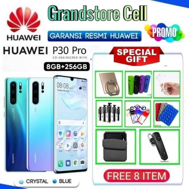 HUAWEI P30 PRO RAM 8/256 GB GARANSI RESMI HUAWEI INDONESIA