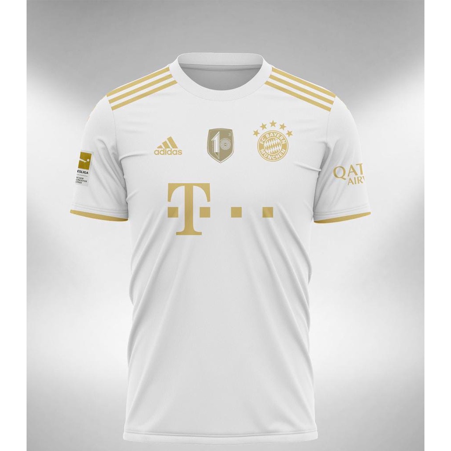 READY STOCK Jersey Bayern Munchen Away 2022 2023 Full Patch