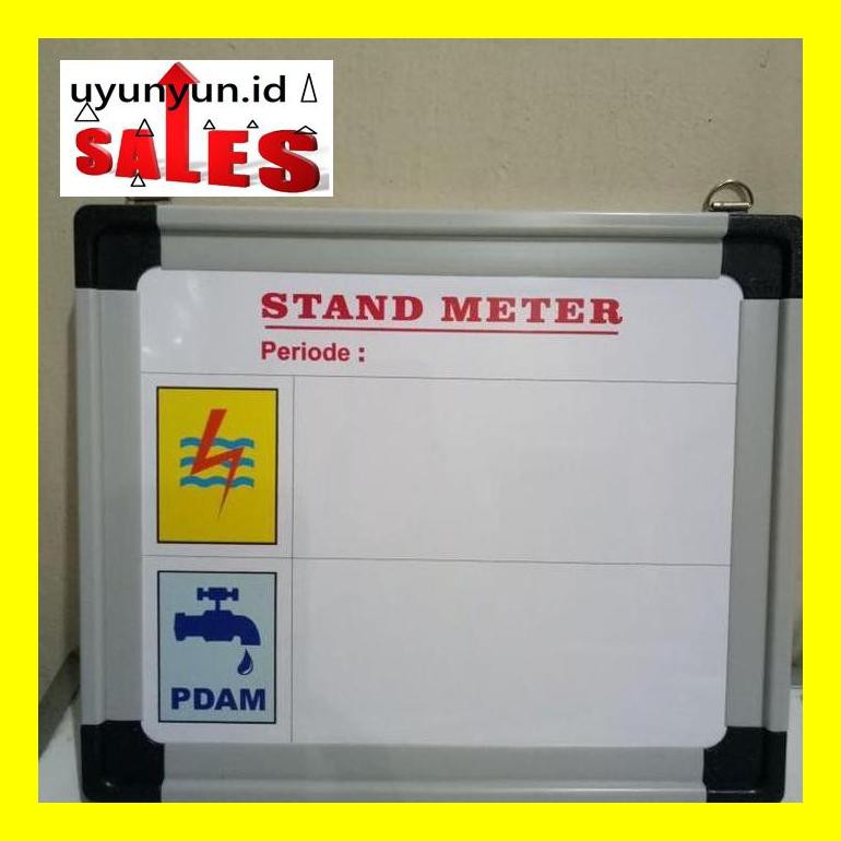 

50Mehtcd Papan Stand Meter Pln / Pam ( White Board ) S50Tnyt
