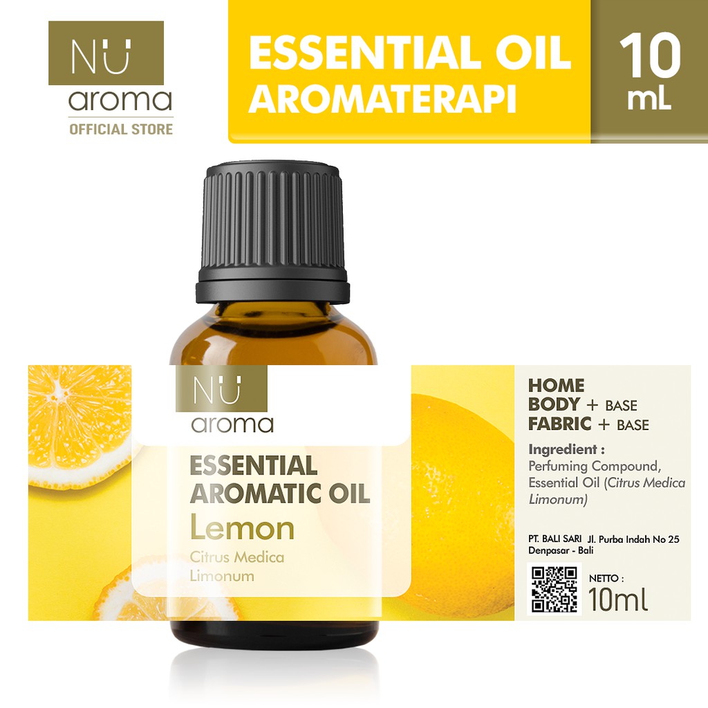 Nu Aroma Essential Aromatic Oil Lemon