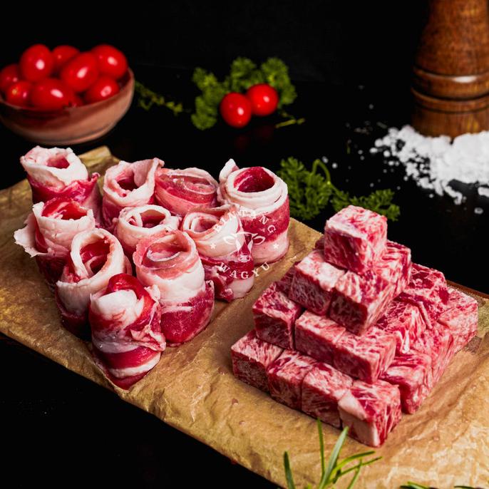 

BUNDLING US SHORTPLATE 1KG BEEF SLICE + AUSTRALIAN SAIKORO 1KG DFGH5136